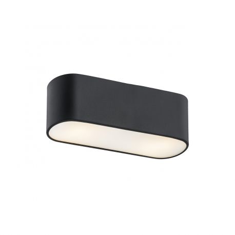 Plafoniere - Plafoniera metalica design modern TONI 30cm neagra
