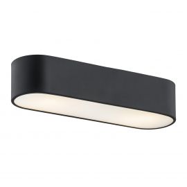 Plafoniere - Plafoniera metalica design modern TONI 50cm neagra