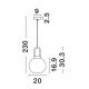Pendule, Lustre suspendate - Lustra, Pendul design modern IRVINE