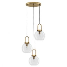 Pendule, Lustre suspendate - Lustra cu 3 pendule design modern IRVINE