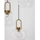Pendule, Lustre suspendate - Lustra cu 3 pendule design modern IRVINE