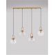 Pendule, Lustre suspendate - Lustra cu 4 pendule design modern IRVINE