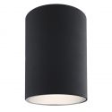 Spot aplicat tavan TYBER rotund 9cm negru