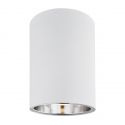 Spot aplicat tavan TYBER rotund 9cm alb