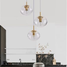 Pendule, Lustre suspendate - Lustra cu 3 pendule design modern MAEVE