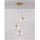 Pendule, Lustre suspendate - Lustra cu 3 pendule design modern MAEVE