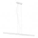 Lustra LED suspendata design minimalist VERMONT alba