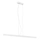 Lustra LED suspendata design minimalist VERMONT alba
