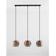 Pendule, Lustre suspendate - Lustra cu 3 pendule design modern SIANNA