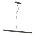 Lustra LED suspendata design minimalist VERMONT neagra