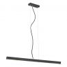 Lustra LED suspendata design minimalist VERMONT neagra
