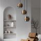 Pendule, Lustre suspendate - Lustra cu 3 pendule design modern SIANNA