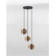 Pendule, Lustre suspendate - Lustra cu 3 pendule design modern SIANNA