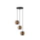 Pendule, Lustre suspendate - Lustra cu 3 pendule design modern SIANNA
