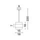 Pendule, Lustre suspendate - Lustra, Pendul design modern SIANNA