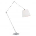 Lampadar de podea modern reglabil ZAKYNTOS BIS alb