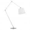 Lampadar de podea modern reglabil ZAKYNTOS BIS alb
