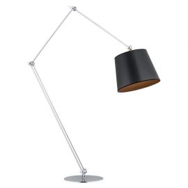 Lampadare - Lampadar de podea modern reglabil ZAKYNTOS BIS negru