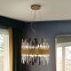 Pendule, Lustre suspendate - Lustra suspendata eleganta design modern Grace 10L