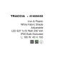Lampadare - Lampadar, lampa de podea moderna cu inaltime reglabila Traccia alb