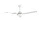 Lustre cu ventilator - Ventilator de tavan cu telecomanda si iluminat FLOW alb