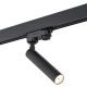 Spoturi, Proiectoare pe sina - Spot LED pe sina ELBRUS negru / Accesoriu pentru sinele trifazate ARGON T-RACK