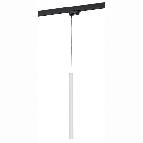 Spoturi, Proiectoare pe sina - Spot LED suspendat pe sina ELBRUS alb / Accesoriu pentru sinele trifazate ARGON T-RACK