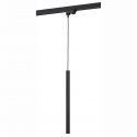 Spot LED suspendat pe sina ELBRUS negru / Accesoriu pentru sinele trifazate ARGON T-RACK