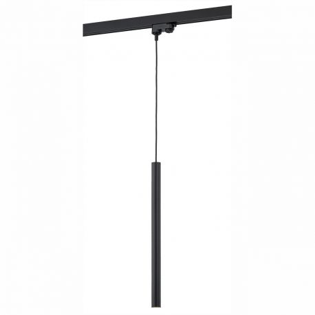 Spoturi, Proiectoare pe sina - Spot LED suspendat pe sina ELBRUS negru / Accesoriu pentru sinele trifazate ARGON T-RACK