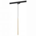 Spot LED suspendat pe sina ELBRUS auriu / Accesoriu pentru sinele trifazate ARGON T-RACK