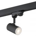 Spot pe sina HORTA negru / Accesoriu pentru sinele trifazate ARGON T-RACK