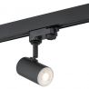 Spot pe sina HORTA negru / Accesoriu pentru sinele trifazate ARGON T-RACK