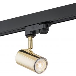 Spoturi, Proiectoare pe sina - Spot pe sina HORTA auriu / Accesoriu pentru sinele trifazate ARGON T-RACK