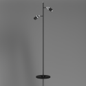 Lampadar, lampa de podea design modern JOKER negru, crom