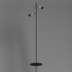 Lampadare - Lampadar, lampa de podea design modern JOKER negru, crom