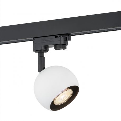 Spoturi, Proiectoare pe sina - Spot pe sina MURI alb / Accesoriu pentru sinele trifazate ARGON T-RACK
