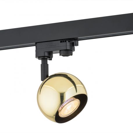 Spoturi, Proiectoare pe sina - Spot pe sina MURI auriu / Accesoriu pentru sinele trifazate ARGON T-RACK