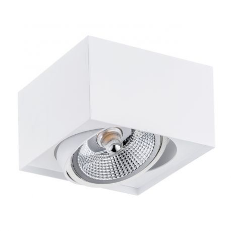 Plafoniere cu spoturi, Spoturi aplicate - Plafoniera Spot aplicat tavan directionabil RODOS PLUS 1 alba