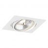 Spot incastrat directionabil tavan fals OLIMP PLUS 1 alb