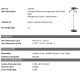 Garderobe - Suport haine design LUX McKinsey, alama antic/ negru
