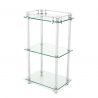 Raft design LUX pentru baie sau sufragerie Rack Devon nickel