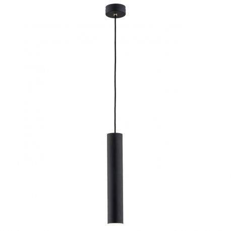Pendule, Lustre suspendate - Pendul modern cu spot tubular GOMERA PLUS negru
