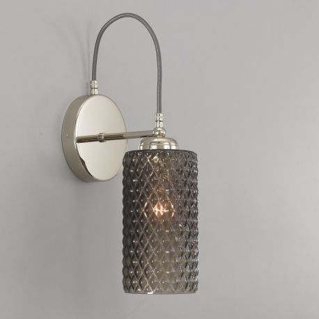 Aplice, corpuri de iluminat pentru pereti - Aplica de perete moderna design italian 10000 fumuriu