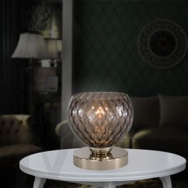 Veioze - Veioza, Lampa de masa moderna design italian 10003 fumuriu