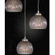 Pendule, Lustre suspendate - Lustra moderna cu 3 pendule design italian 10003 fumuriu