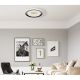 Plafoniere - Plafoniera LED cu telecomanda design elegant LUCKY 52W