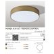 Plafoniere - Plafoniera LED cu telecomanda MONZA R 50 CCT CHA