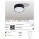 Plafoniere - Plafoniera LED cu telecomanda MONZA R 40 CCT CHA