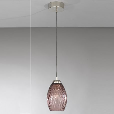 Pendule, Lustre suspendate - Lustra, Pendul modern design italian 10008 Amethyst