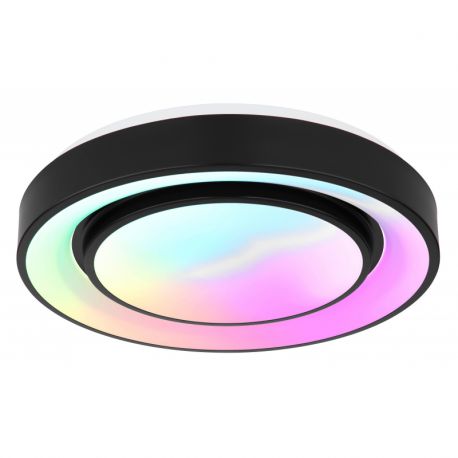 Plafoniere - Plafoniera LED RGB cu telecomanda efect curcubeu SULLY 24W